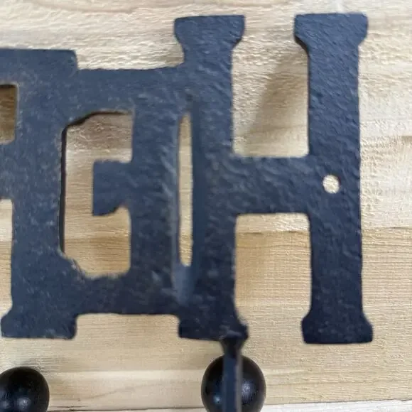 HERS Cast Iron Wall Clothes Hook - Picture 7 of 10